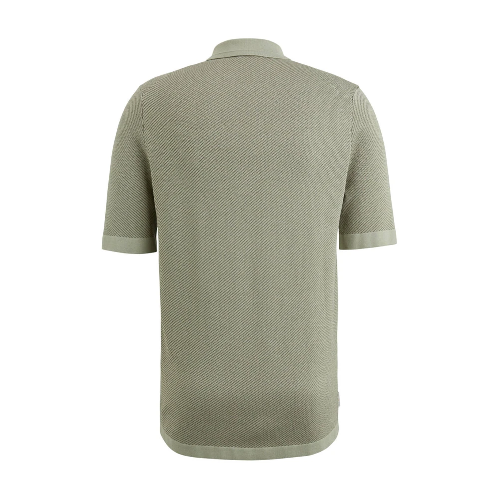 Cast Iron Korte Mouw Polo Regular Fit Katoen Green Heren