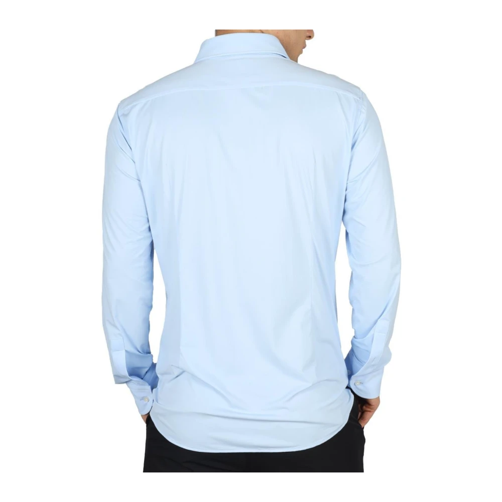 Boss Hank Kent Overhemd Blue Heren
