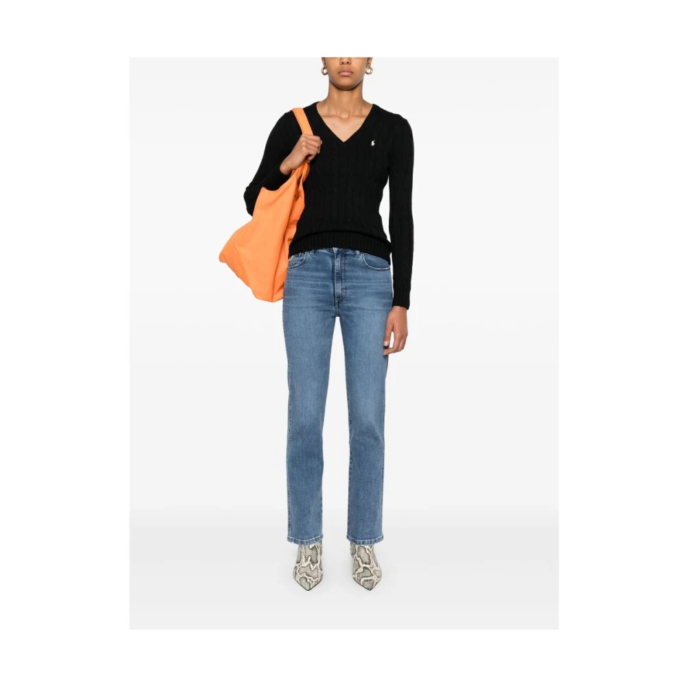 Lois Indigo Blauw Klassieke Vijf Zak Jeans Blue Dames