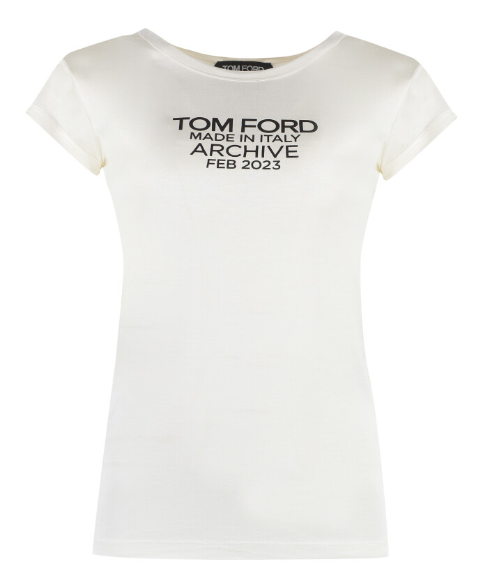 silk-t-shirt-with-contrasting-print
