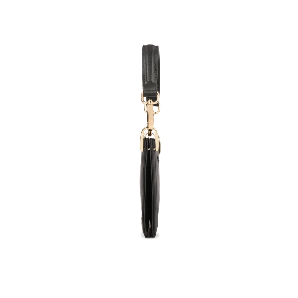 Kazar Studio Zwarte leren schoudertas met rechthoekige vorm Black Dames