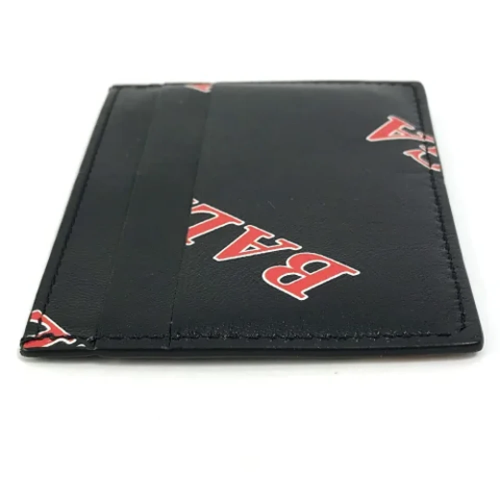 Balenciaga Vintage Pre-owned Leather wallets Black Heren