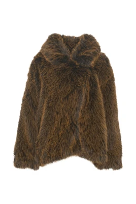 Lyxig Pälsjacka Marrone AW25