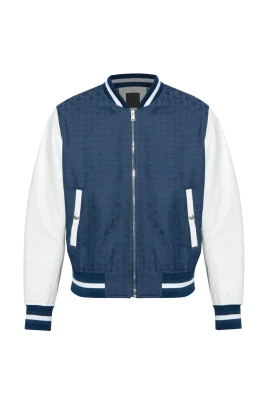 Denim Monogram 72 och Läder Varsityjacka