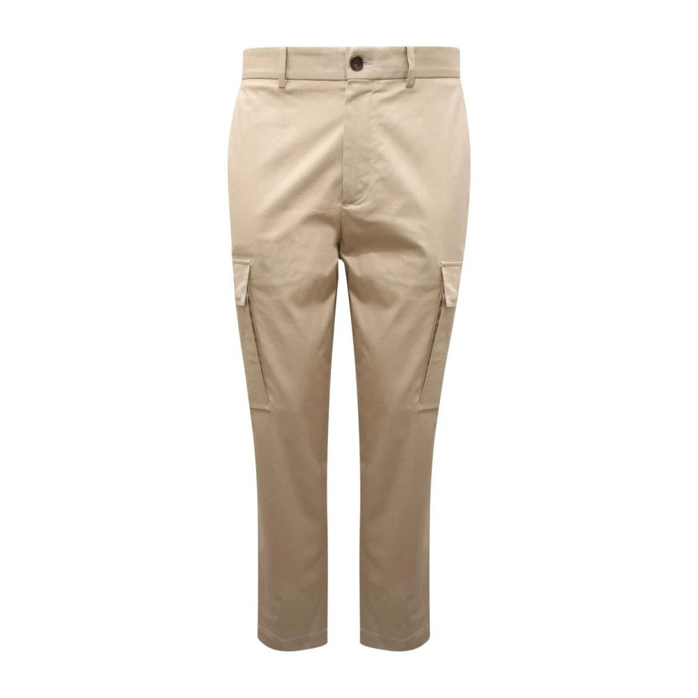 Moncler Men's Beige Cargo Trousers
