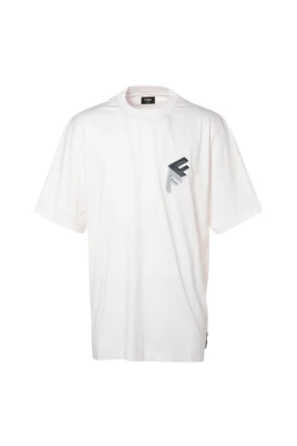 Oversize bomullst-shirt