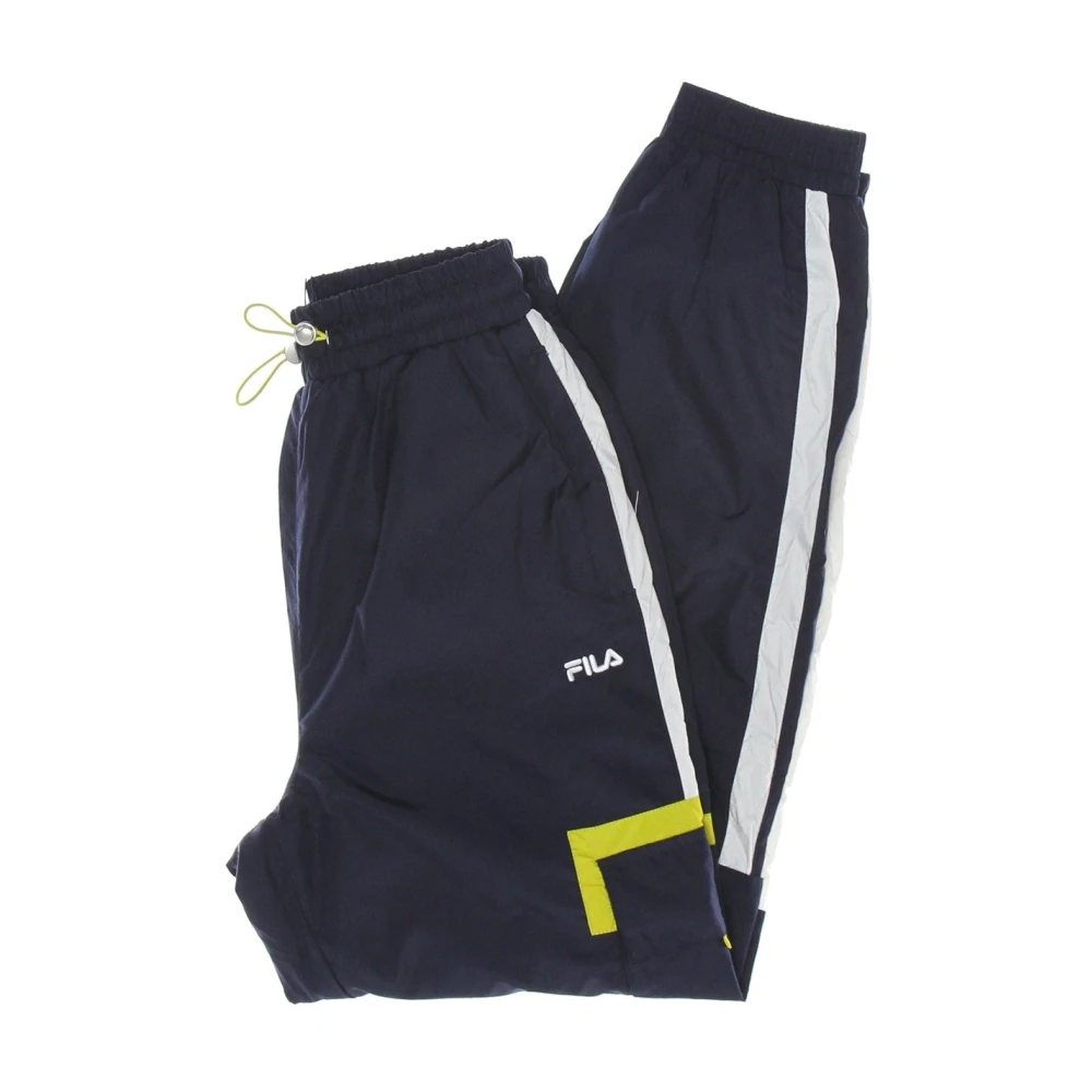 Fila Hoge taille geweven trainingsbroek Black Dames
