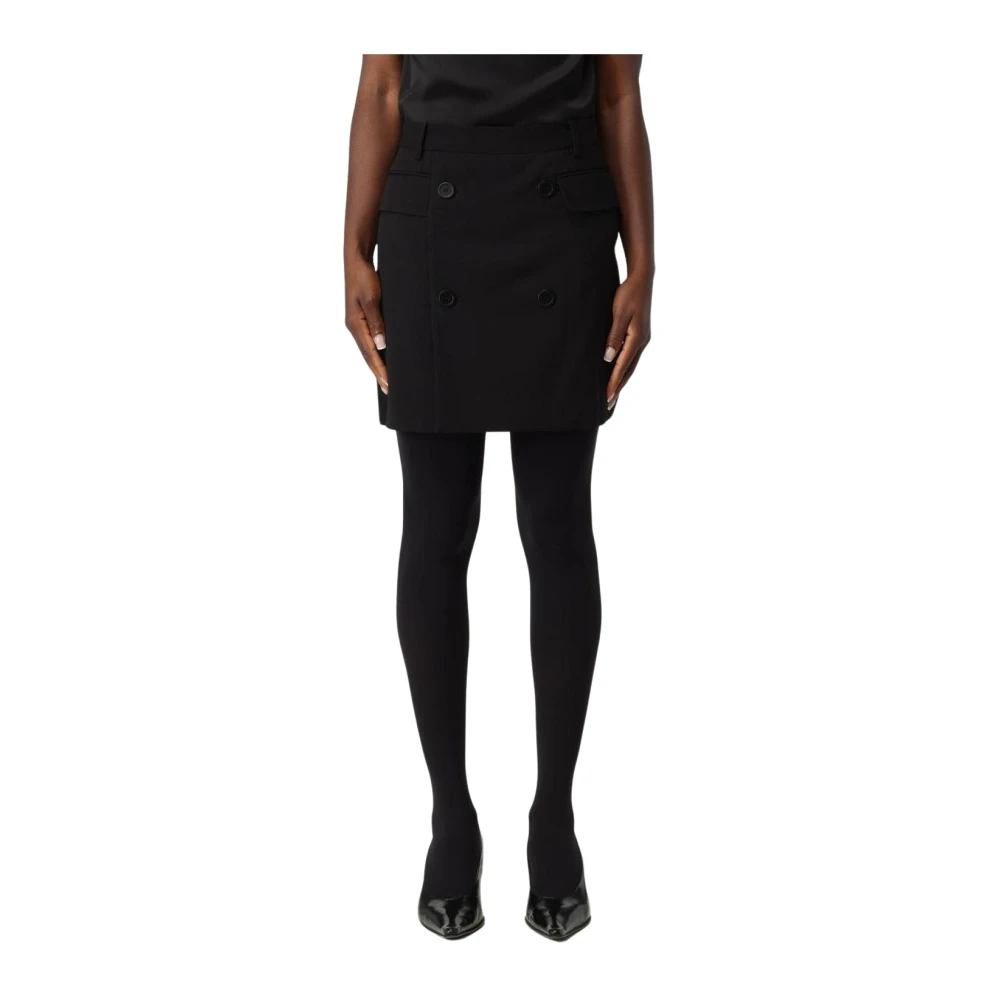 Balenciaga Svart Mini Kjol