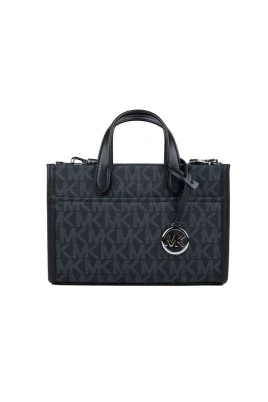 Hyde Liten Satchel i Pebbled-läder och Signaturlogotyp