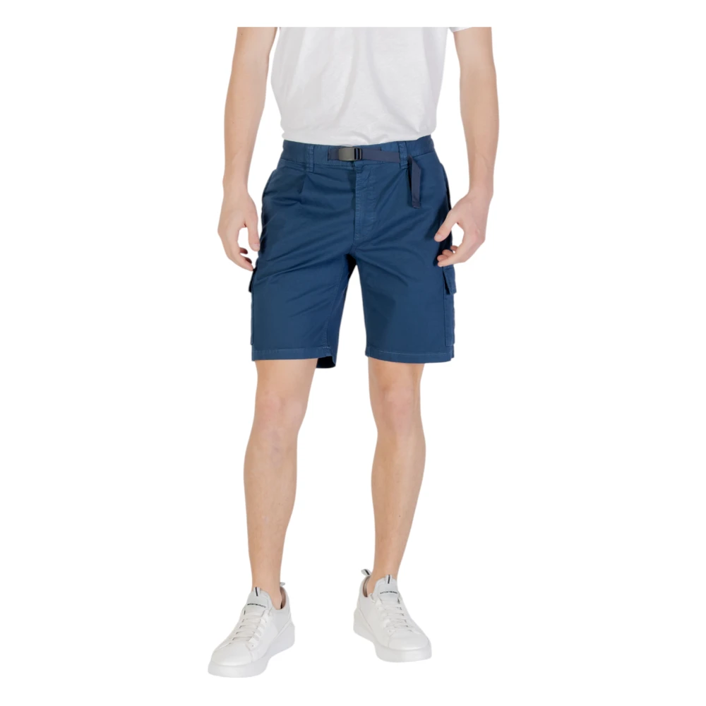 Hugo Men's Blue Casual Shorts, W31, Sariel Bermuda Shorts