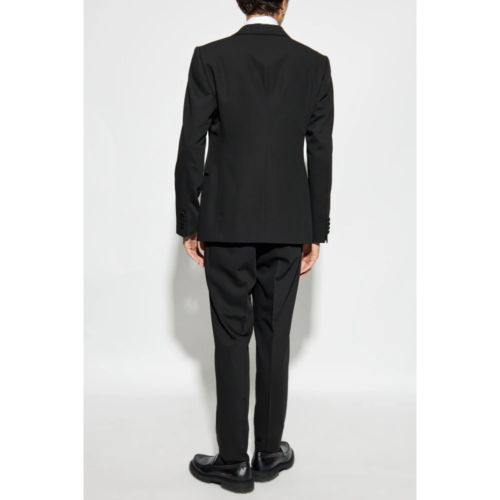 Emporio Armani Wollen Tuxedo Black Heren