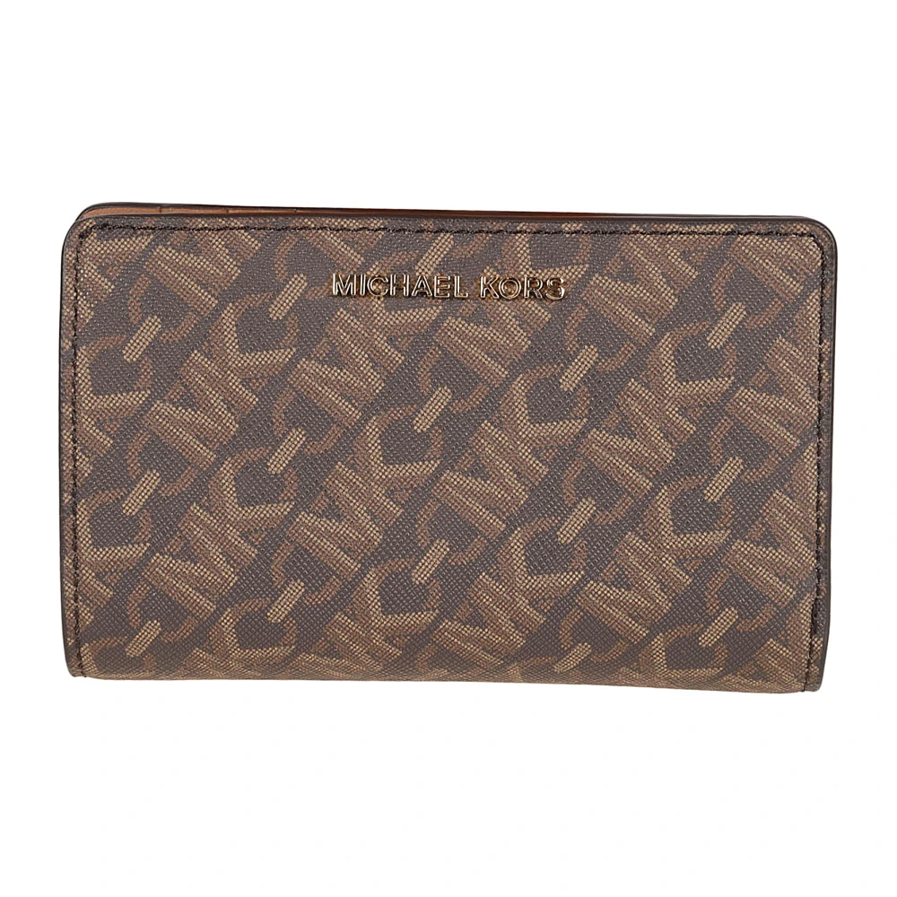 Michael Kors Empire Portemonnee Brown Dames
