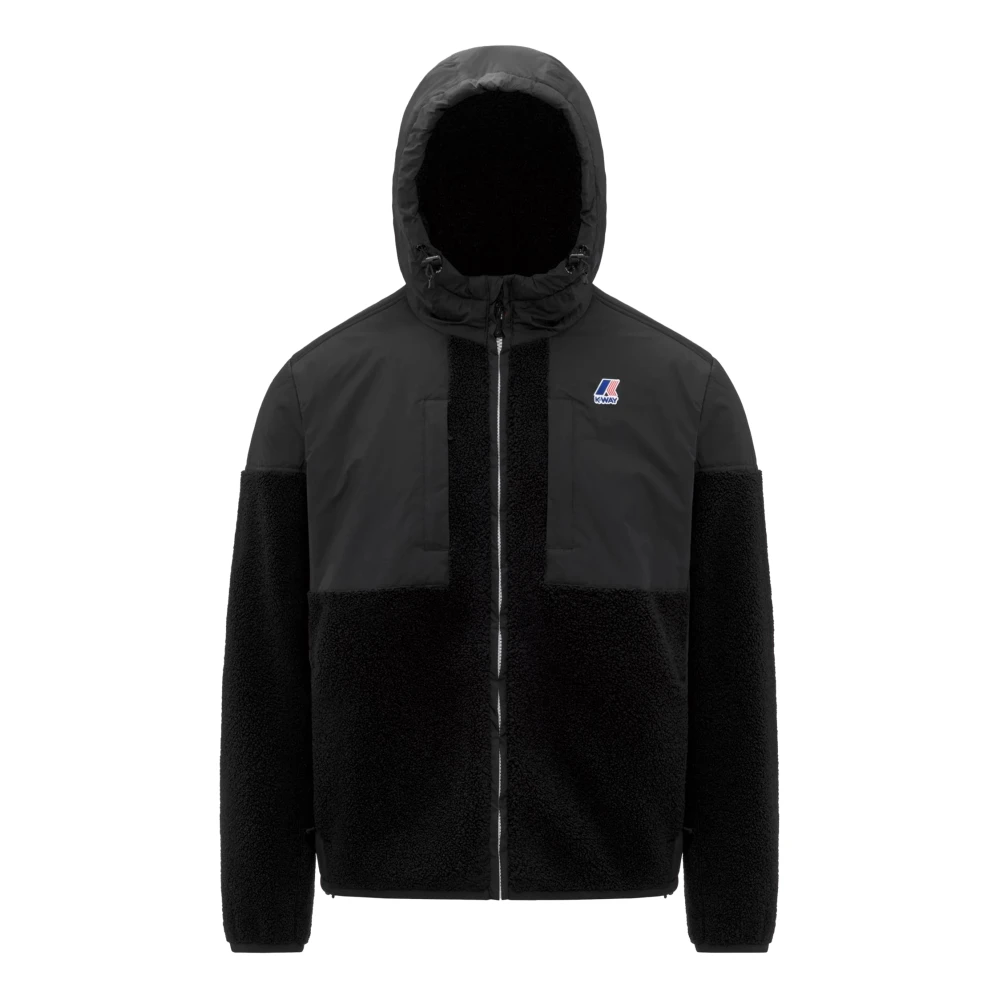 K-Way Samson 4.0 Orsetto Fleece - Male - Winter Jackets - Black - S - Jackets - Image 2