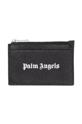 Gothic Logo-Print Zipped Cardholder