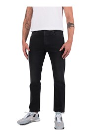 Haikure Jeans Califonria Straight Leg Black Hem03165DF109L067