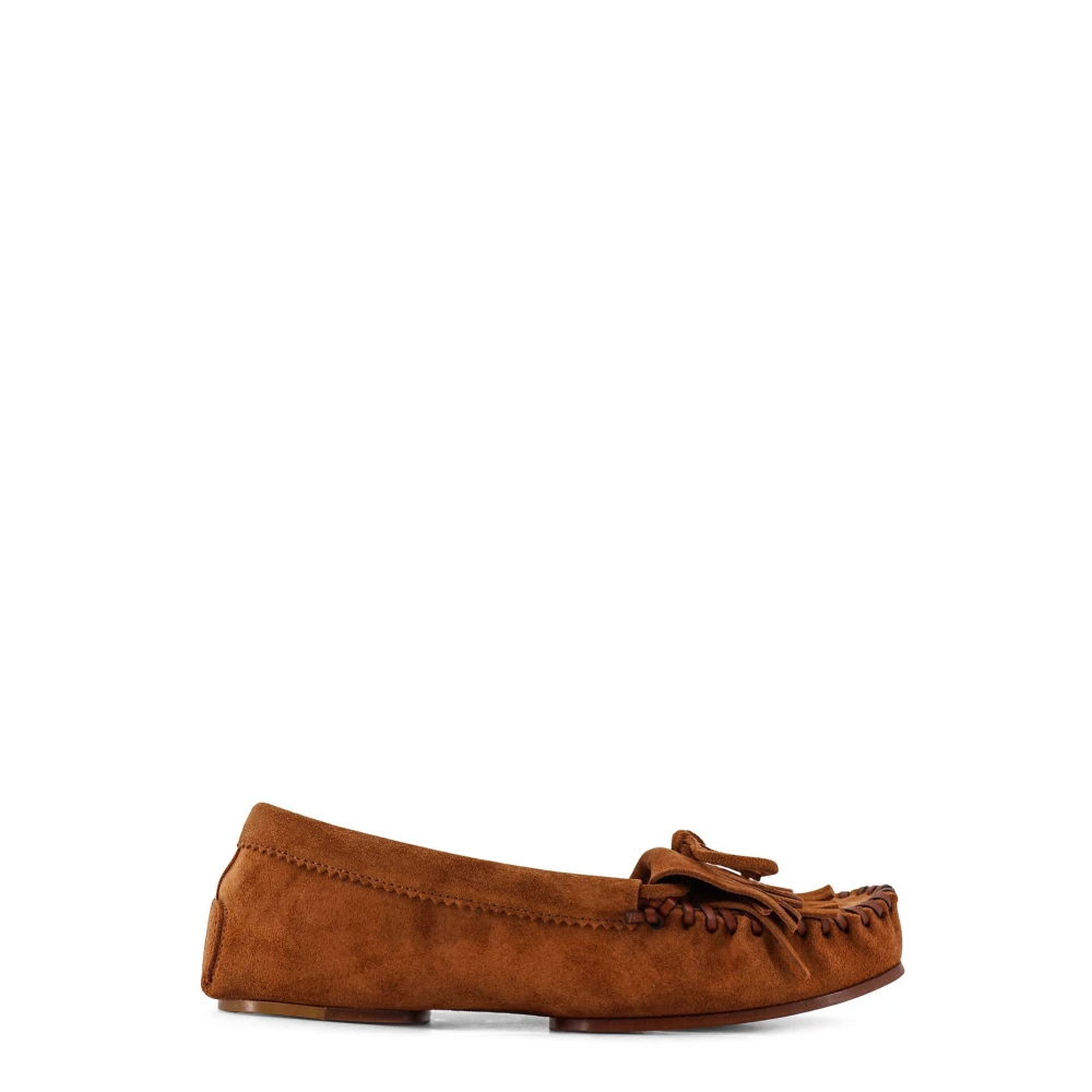 Paris Texas Women's Brown Indiana Loafer