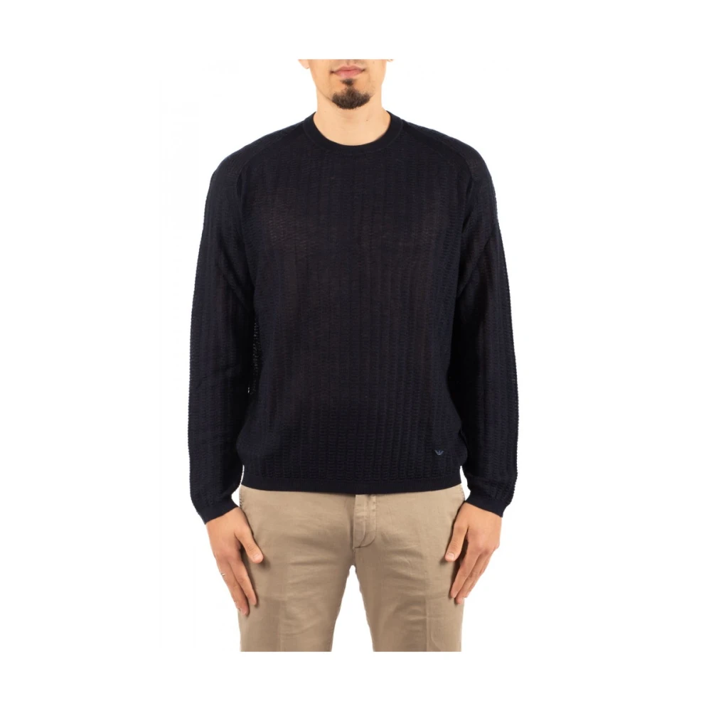 Emporio Armani Men's Blue Stylish Armani Shirt