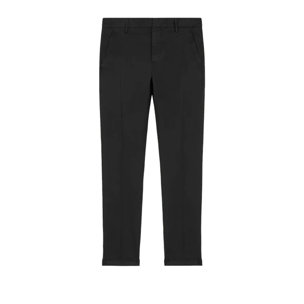 Dondup Katoenen Gaubert Herenbroek Black Heren