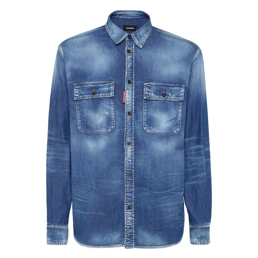 Shirts > Denim Shirts - - Dsquared2 - Modalova