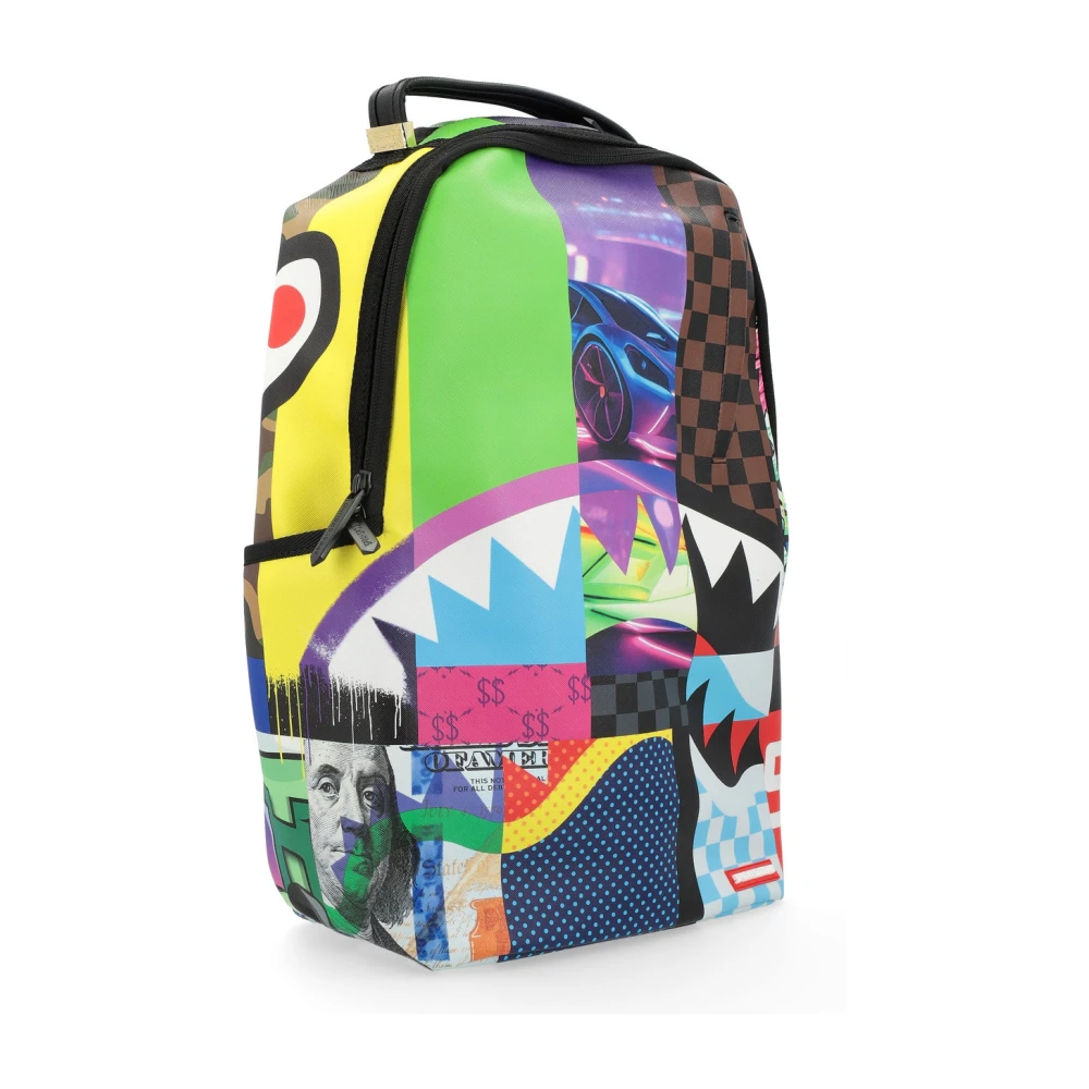 Sprayground Ergonomische Rugzak met Metalen Hardware Multicolor Heren