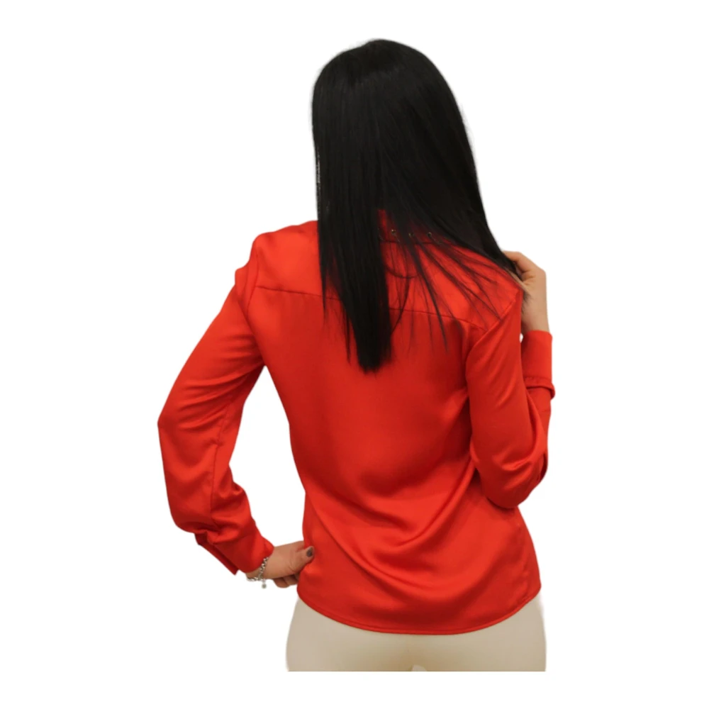 Gaudi Lange mouwen shirt Red Dames
