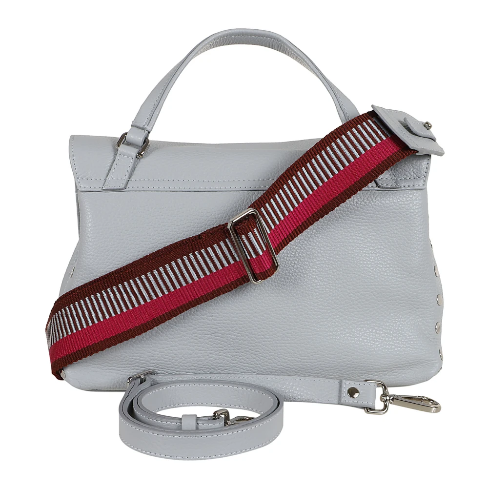 Zanellato Grijze Schoudertas Classic Postina S Gray Dames