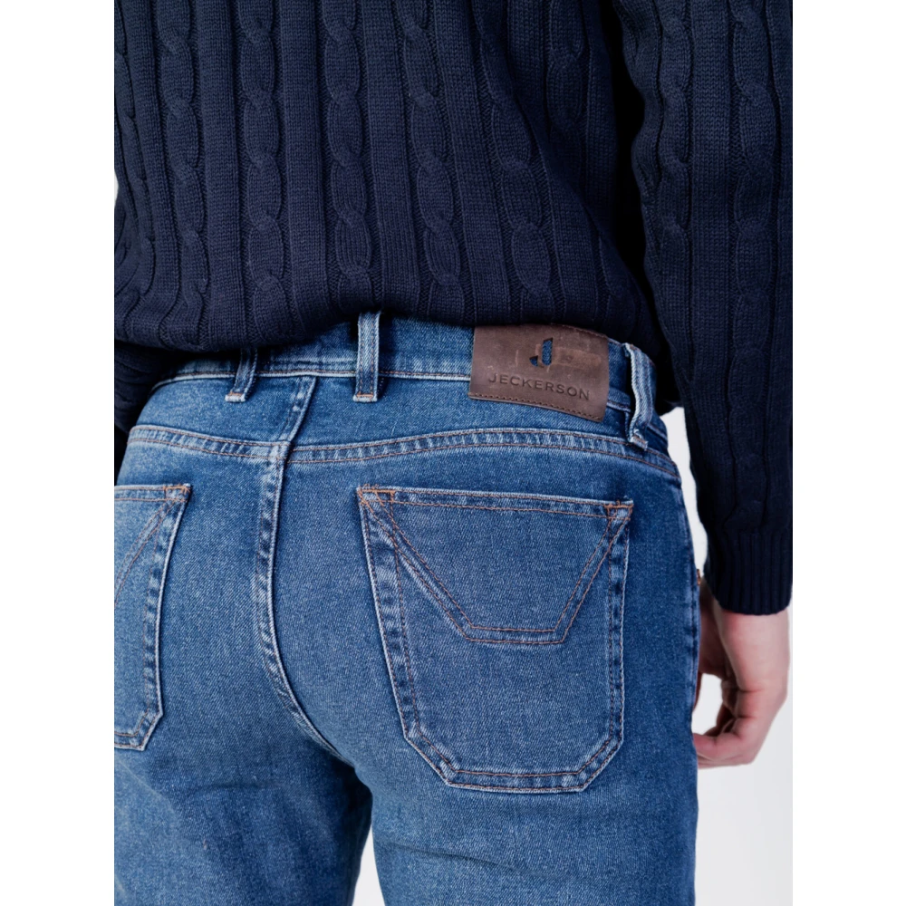 Jeckerson Slim Donkerblauwe Denim Jeans Blue Heren