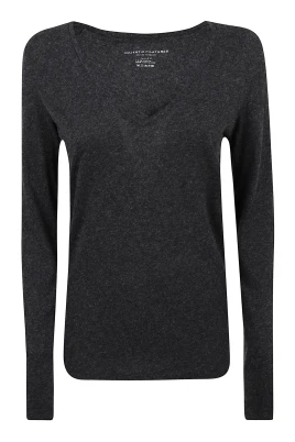 Antracit Bomull Kashmir T-shirts och Polos