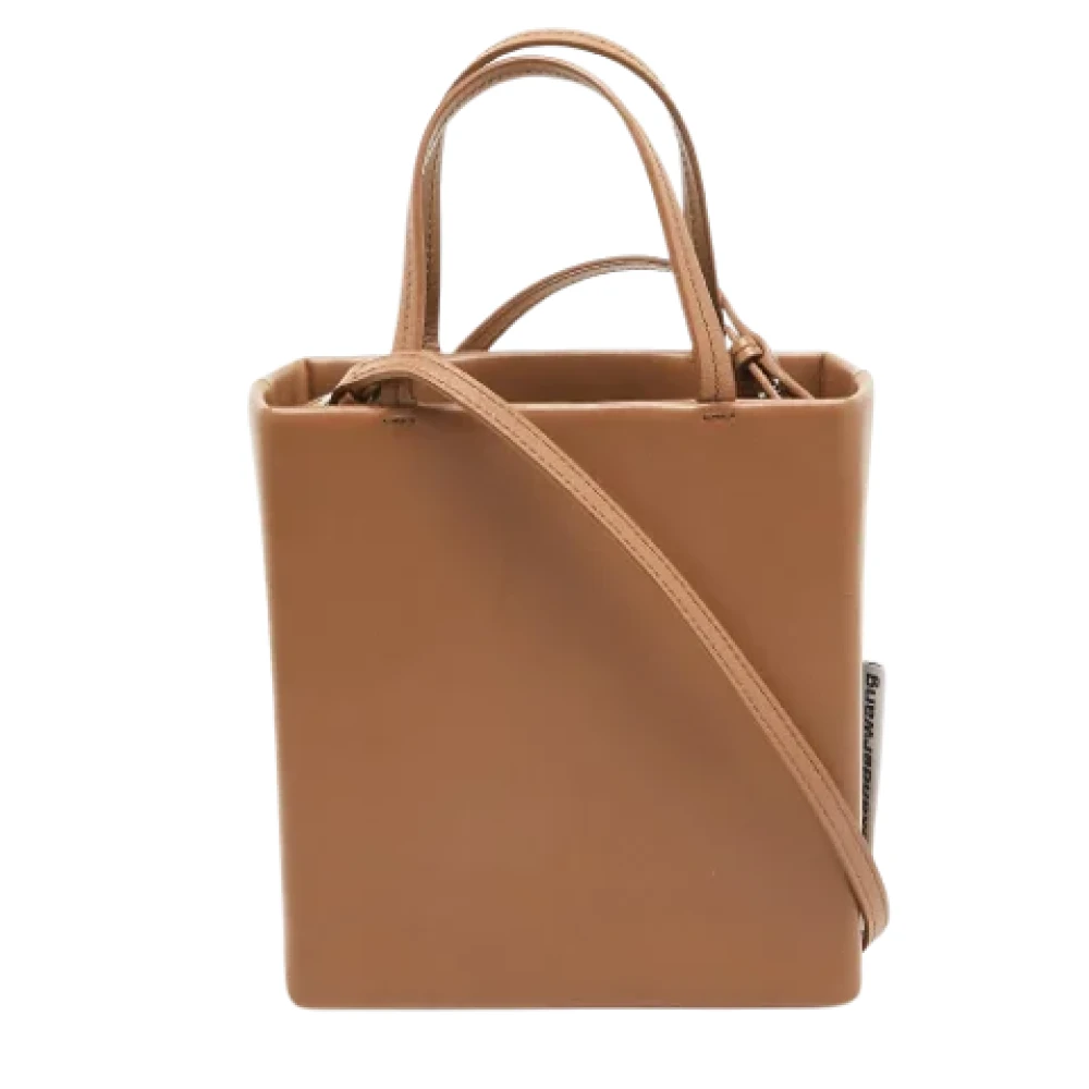Alexander Wang Pre-owned Leather shoulder-bags Brown Dames