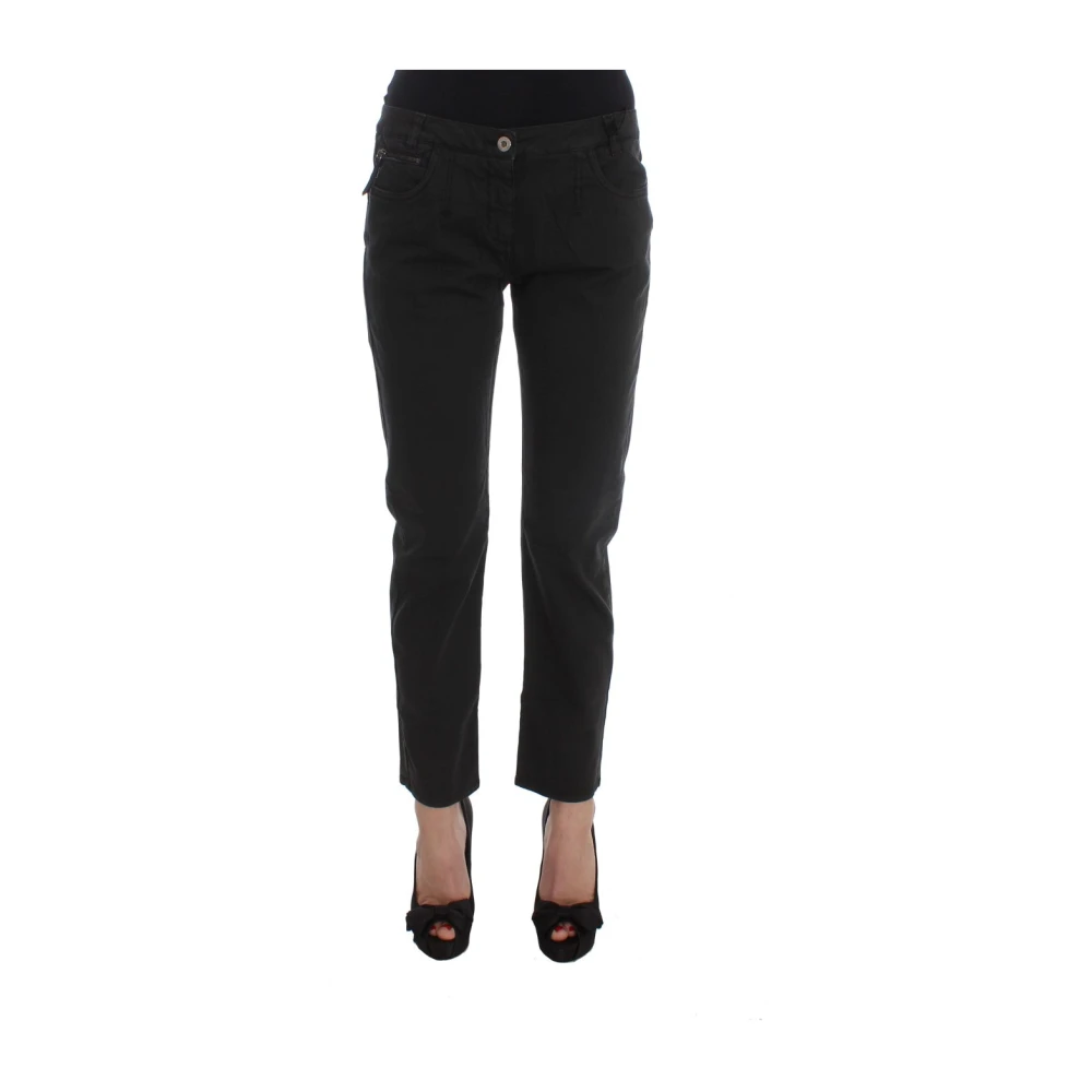 Costume National Women's Black Chic Denim Jeans