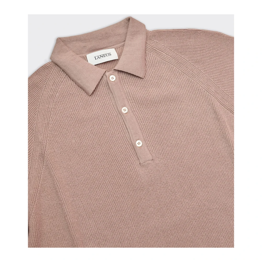 Laneus Polo Shirts Pink Heren