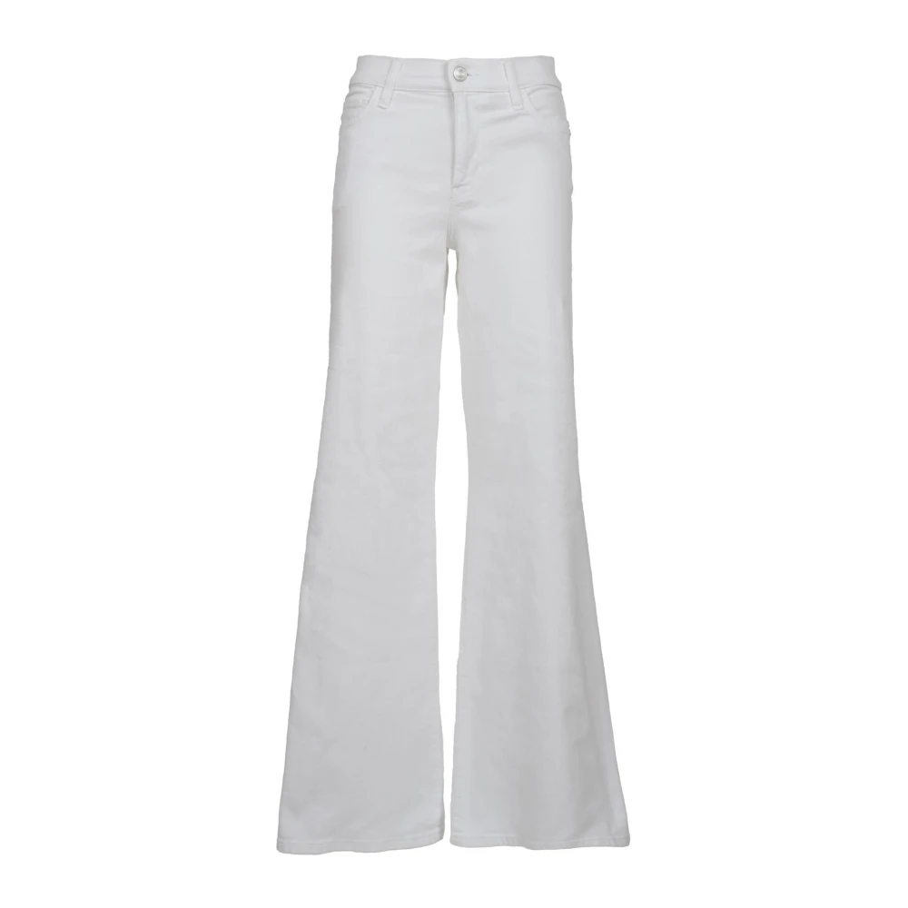 Frame Wide Leg Raw After Jeans White Dames