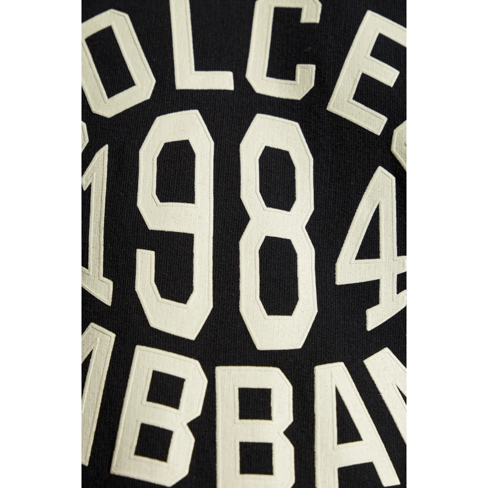 Dolce & Gabbana Hoodie Black Heren