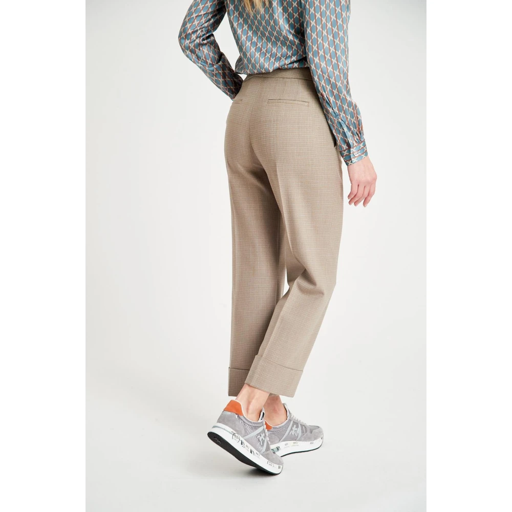 Via Masini 80 Stijlvolle Broek Beige Dames