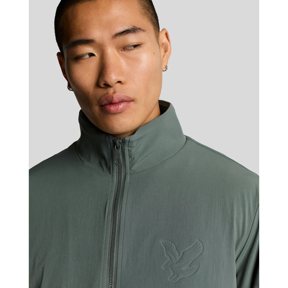 Lyle & Scott Jassen Keyline Windbreaker Jas Green Heren