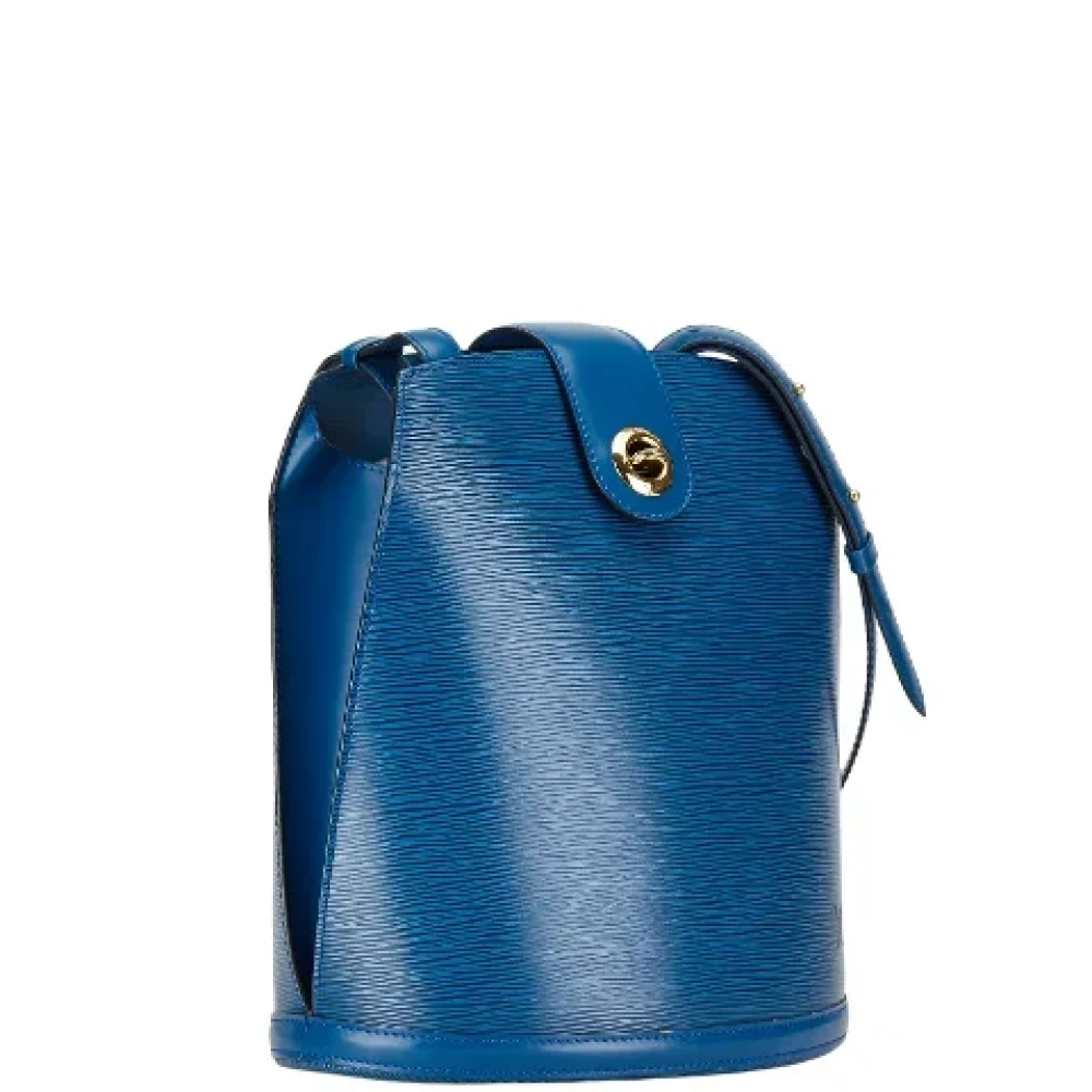 Louis Vuitton Vintage Pre-owned Leather louis-vuitton-bags Blue Dames