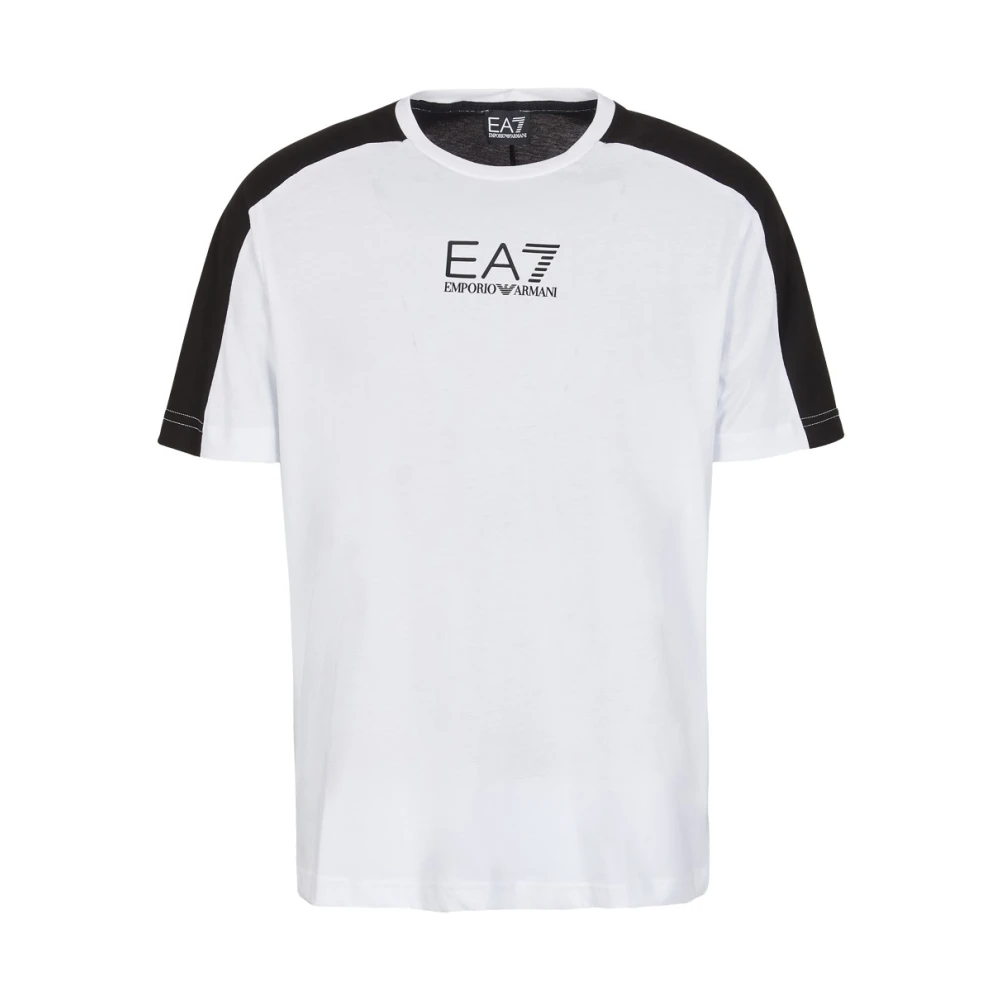 Emporio Armani EA7 Crew Neck T-shirt White Heren