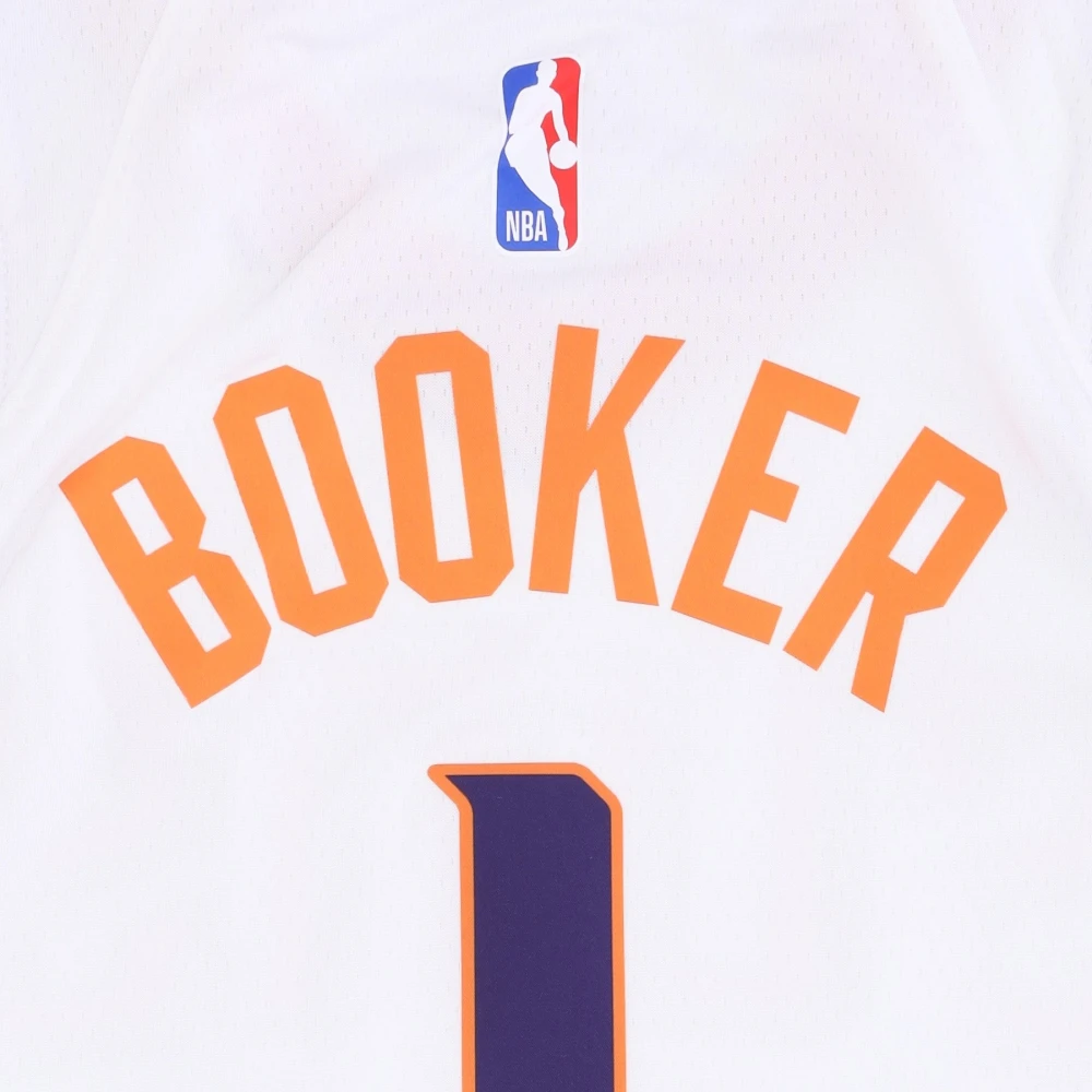 Nike Devin Booker Basketbal Tanktop White Heren