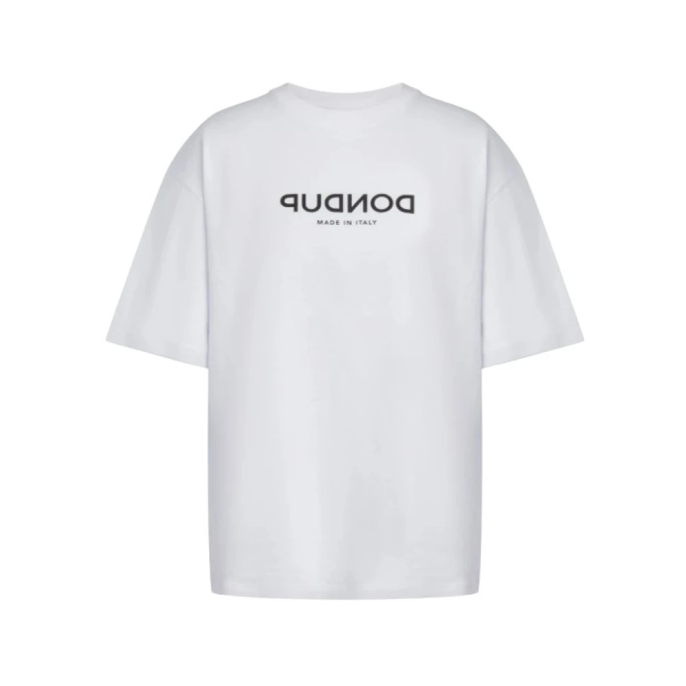 Dondup Women's White T-Shirts, Xs, Regular T-Shirt