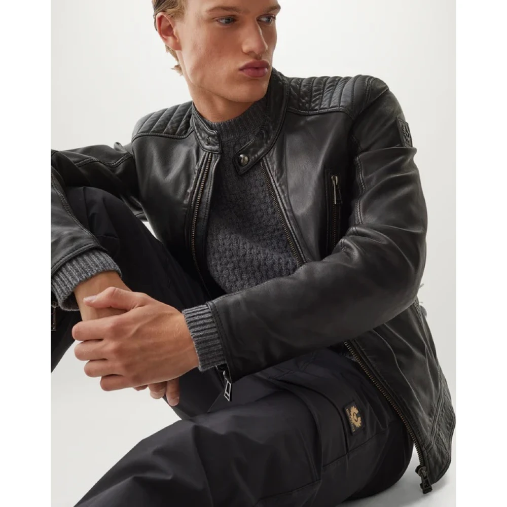 Belstaff V Racer 2.0 Leren Jas Black Heren