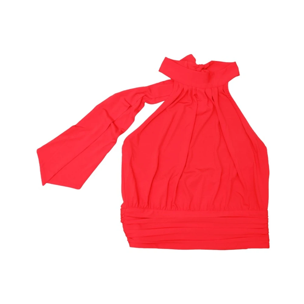 Gestuz Red Sleeveless Tops, Female, Xs, Kadie Top