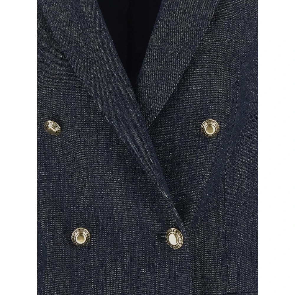 Tagliatore Jas Vrouw Kleding Blue Dames