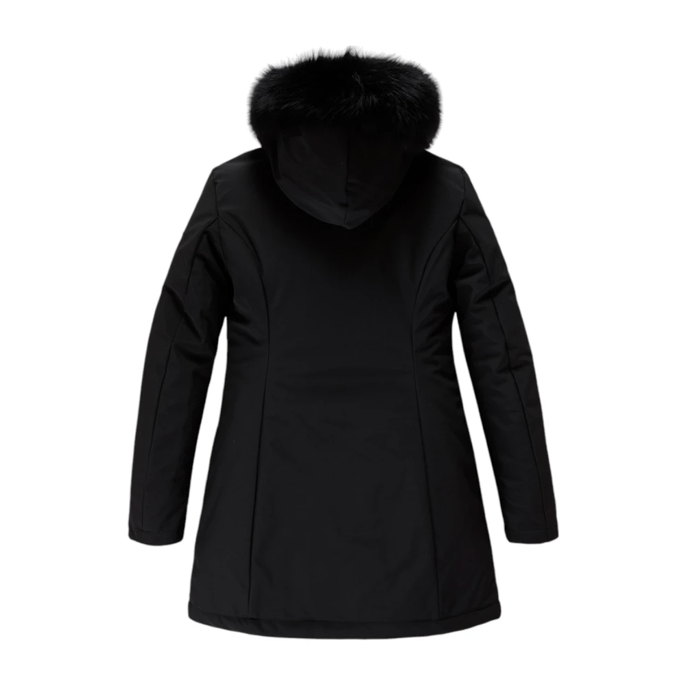 RefrigiWear Zwarte Winterjassen Black Dames