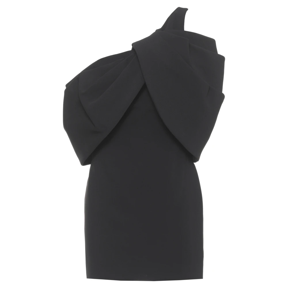 Solace London Thelma Mini Dress - Female - Party Dresses - Black - M - Dresses
