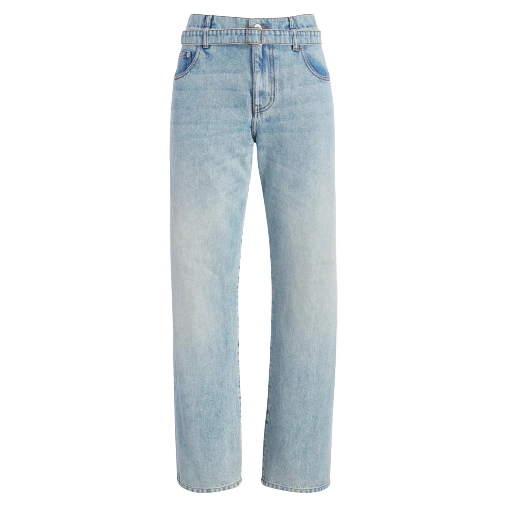 Proenza Schouler Relaxed Boyfriend Fit Klassieke Wassing Jeans Blue Dames