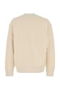 melange-creme-bomulds-sweatshirt