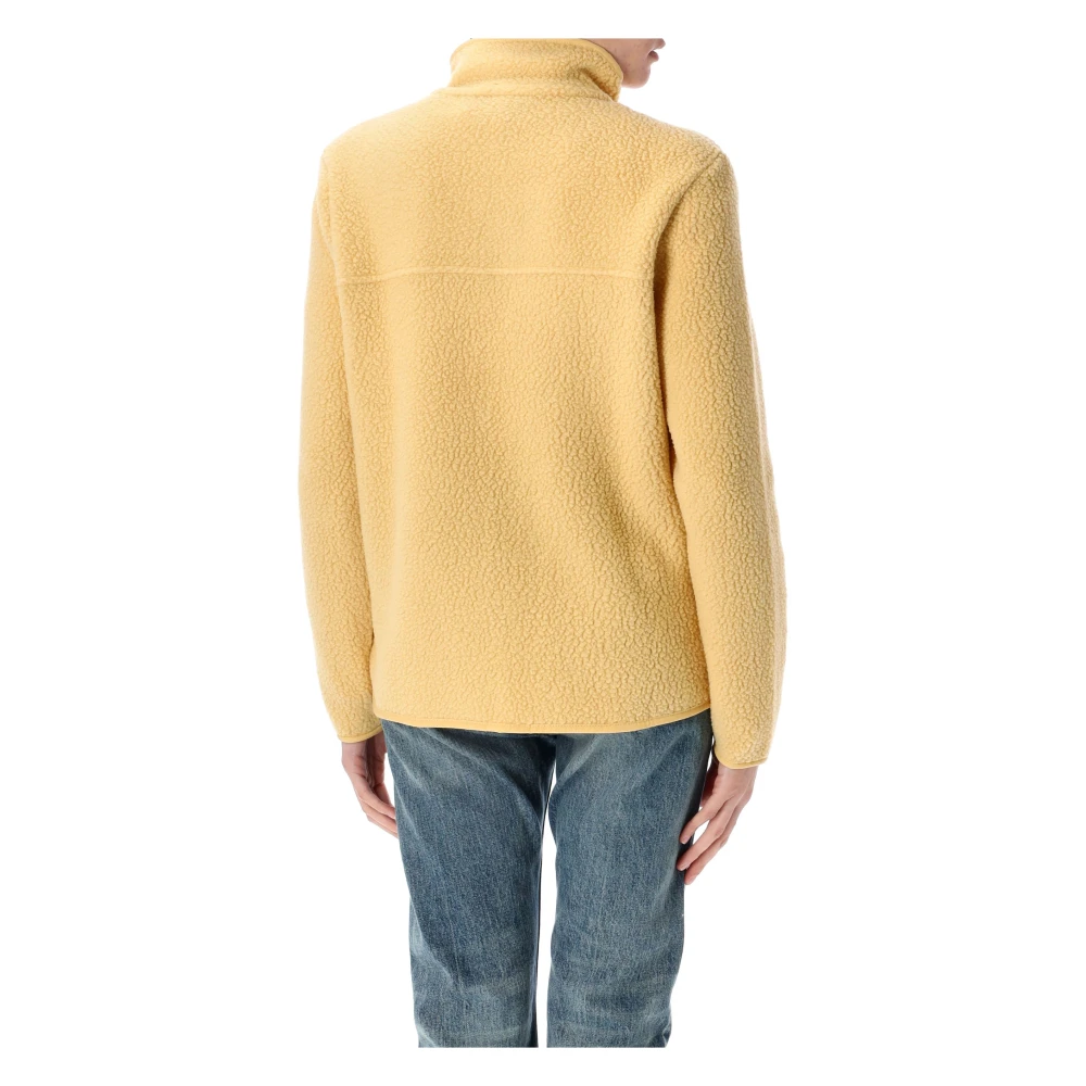 Patagonia Retro Pile Fleece Shearling Jacket Yellow Dames