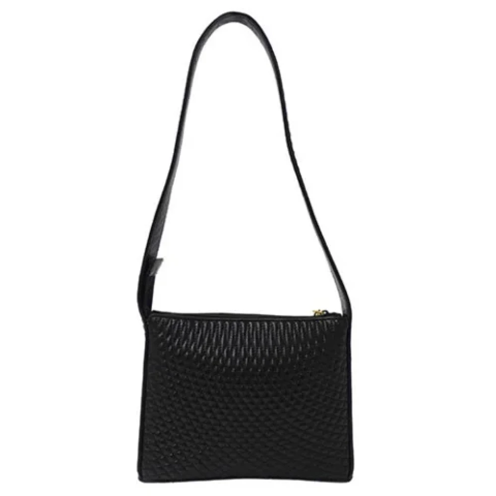 Bally Pre-owned Leather shoulder-bags Black Dames