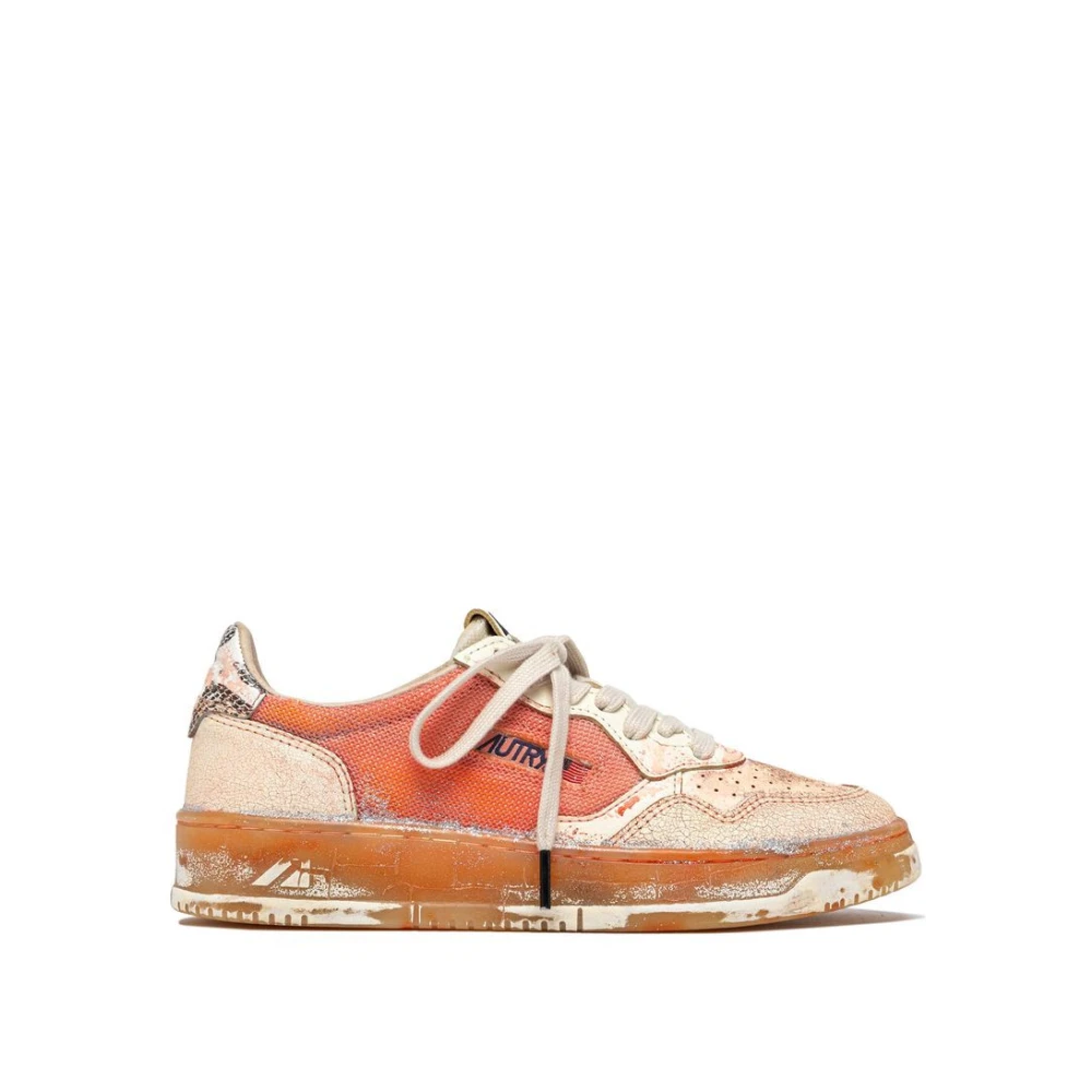 Autry Vintage Sneakers Dames Schoenen Roze