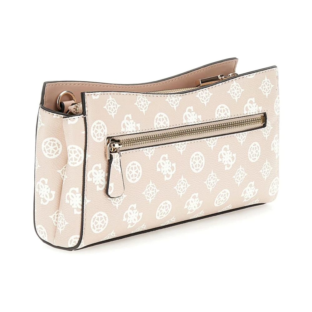 Guess Kleine Sand Logo Schoudertas Pink Dames
